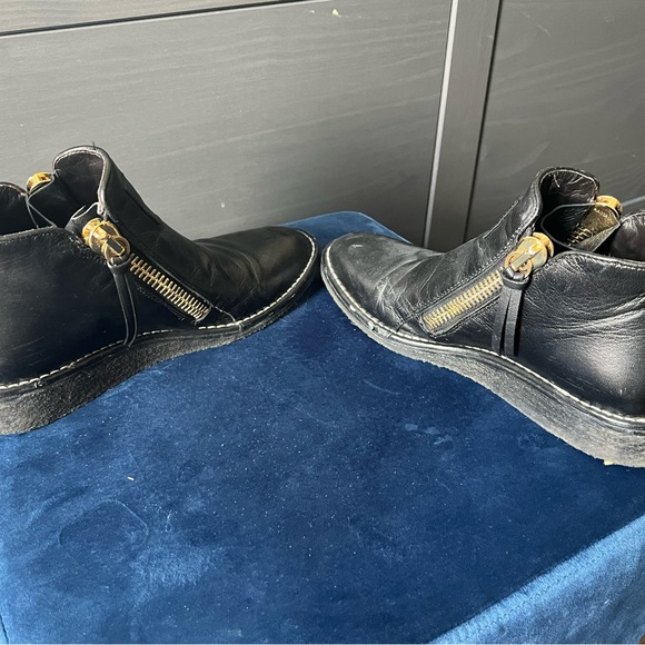 Giuseppe Zanotti Parr Leather Boots SZ 40 - Picture 3 of 7